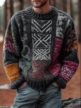Herren-Imitation pullover